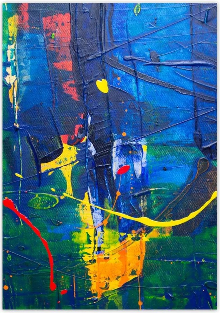 Poszterek 70x100 Absztrakt Bika