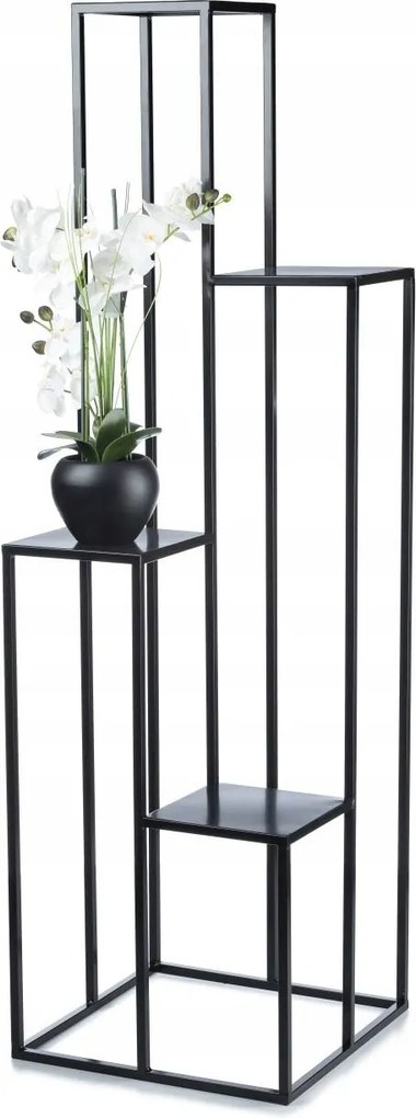 Ipari álló virágágyás Fekete Nagy 150 cm