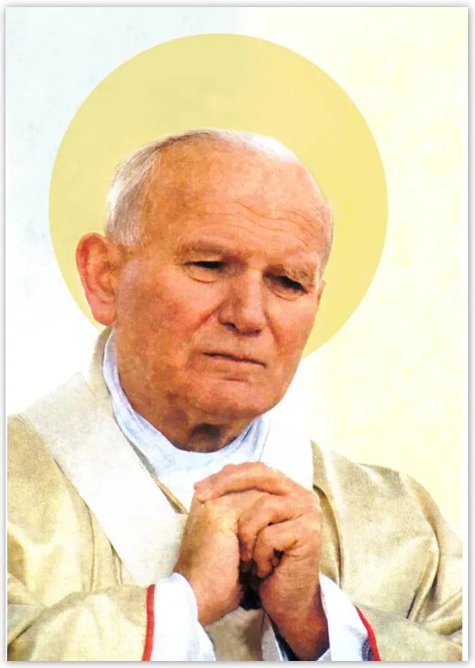 Poszterek A4 Pion Szent II. János Pál pápa