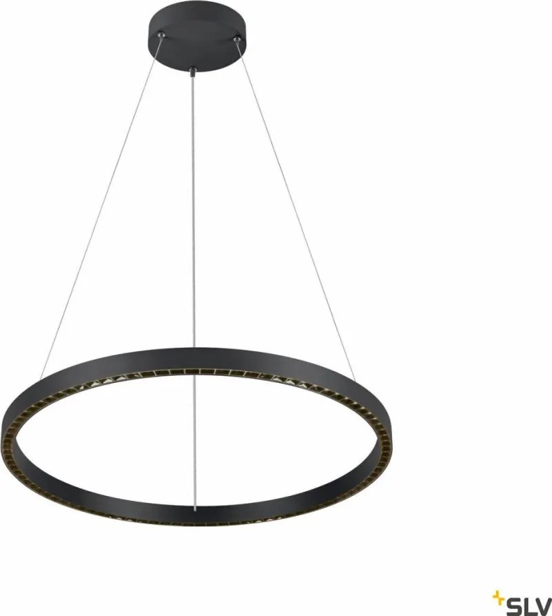 SLV 1007663 ONE Modern Led Függesztett Lámpa Fekete LED IP20