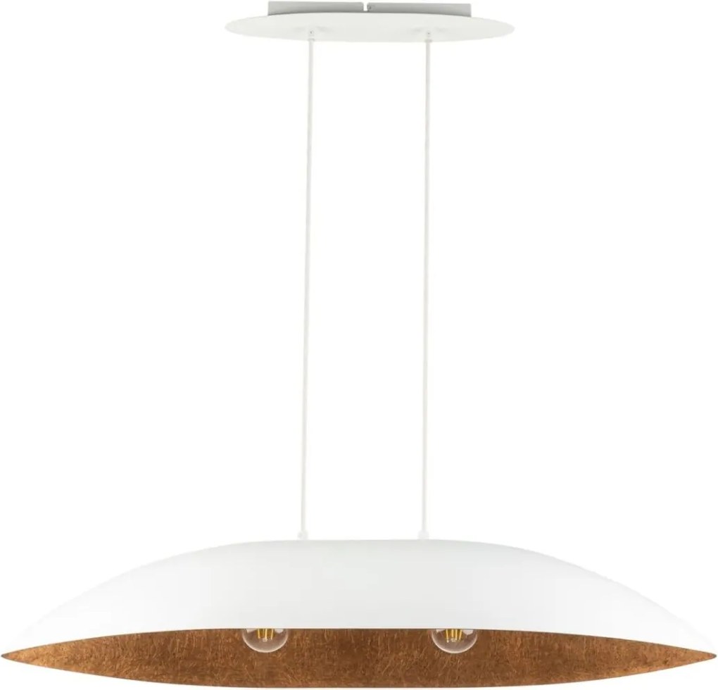 Sigma lighting modern függeszték gondola fehér réz sig40639