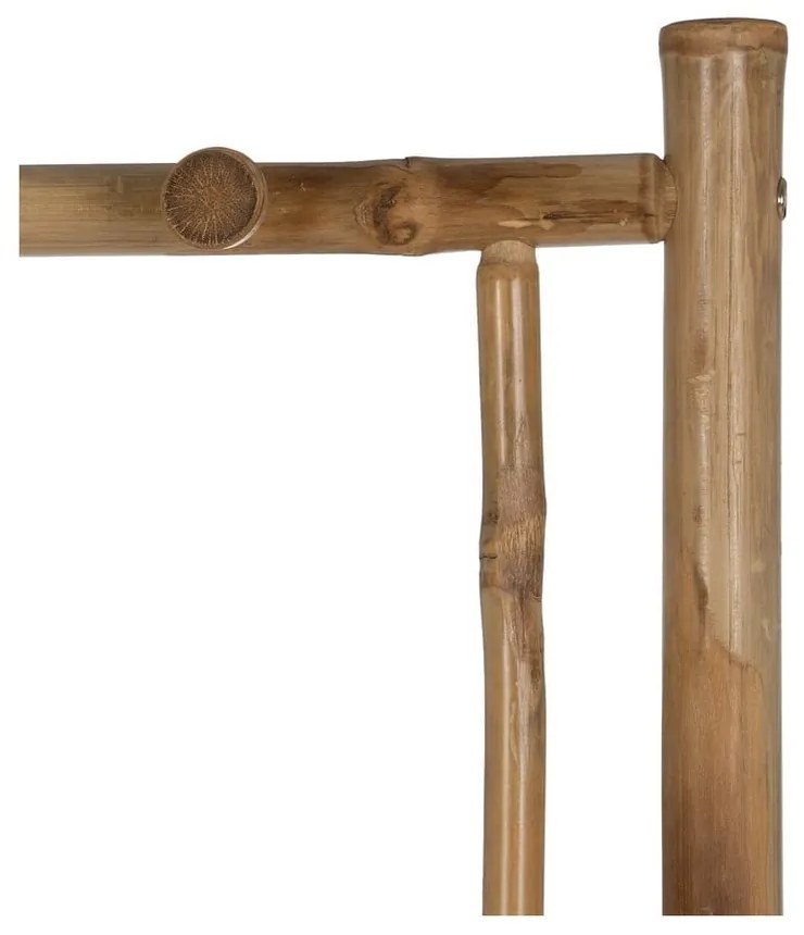 Natúr színű bambusz előszoba bútor 70x175x32 cm Manali – Ixia