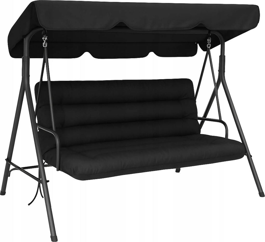 Párna Hintához vagy Kerti Padhoz, Vastag Vízálló Párna 180 cm