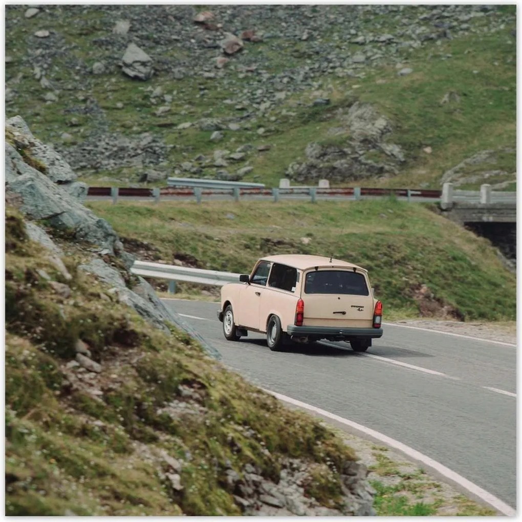 Poszterek 100x100 Trabant Autó Klasszikus