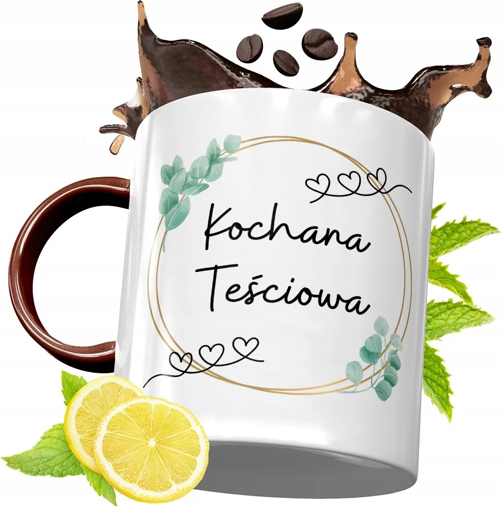 Bordó Bögre Anyósnak Születésnapra Ajándék fényképes nyomattal