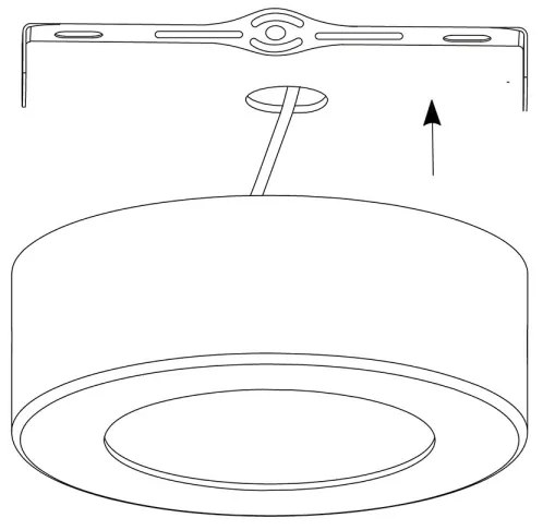 Eglo 98559 - LED RGB fényerőszabályozható mennyezeti lámpatest FUEVA-C LED/21W/230V
