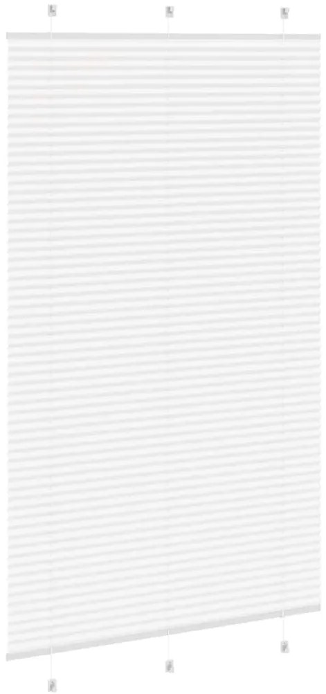 pliszírozott redőny Fehér 120x200cm szövetszélesség 119,4cm