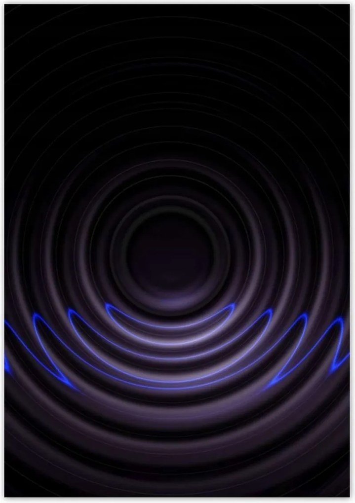 Poszterek 70x100 Zenei hullámok