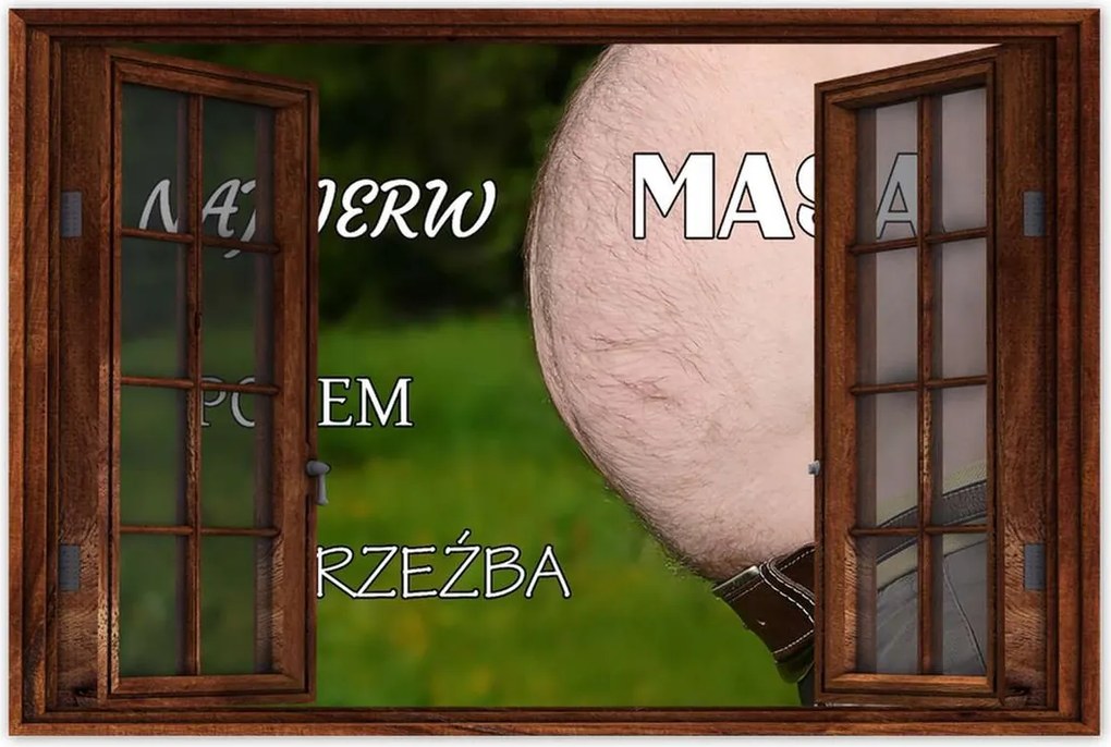 Poszterek 120x80 Először a tömeg Edzőterem