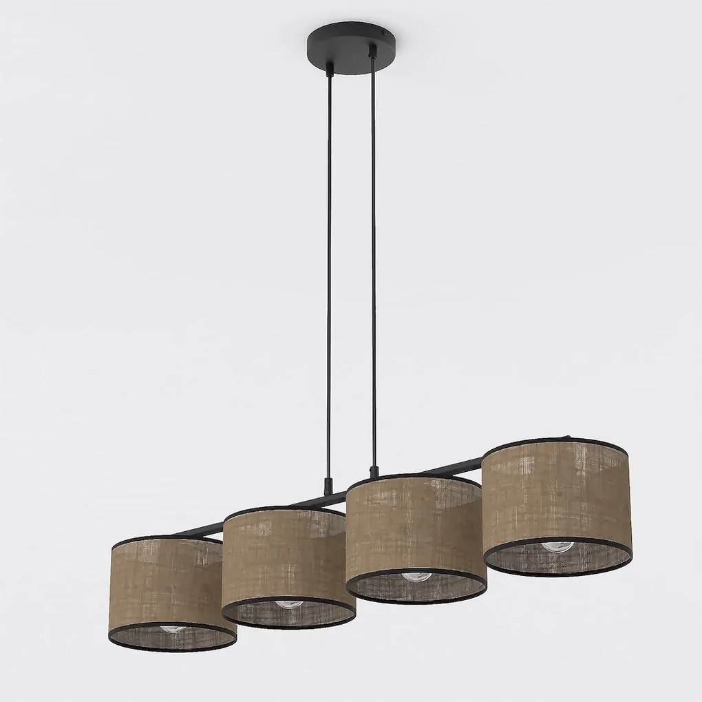 Emibig modern függeszték eco barna fekete emi1657/4