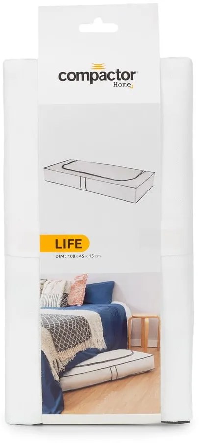 Underbed fehér tárolódoboz - Compactor