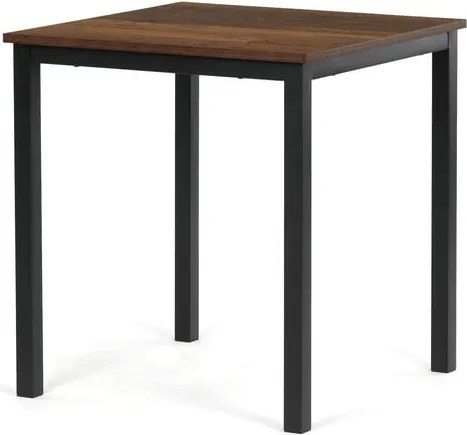 Autronic Étkezőasztal 70x70 cm Barna Melamin GDT-201 OLW2