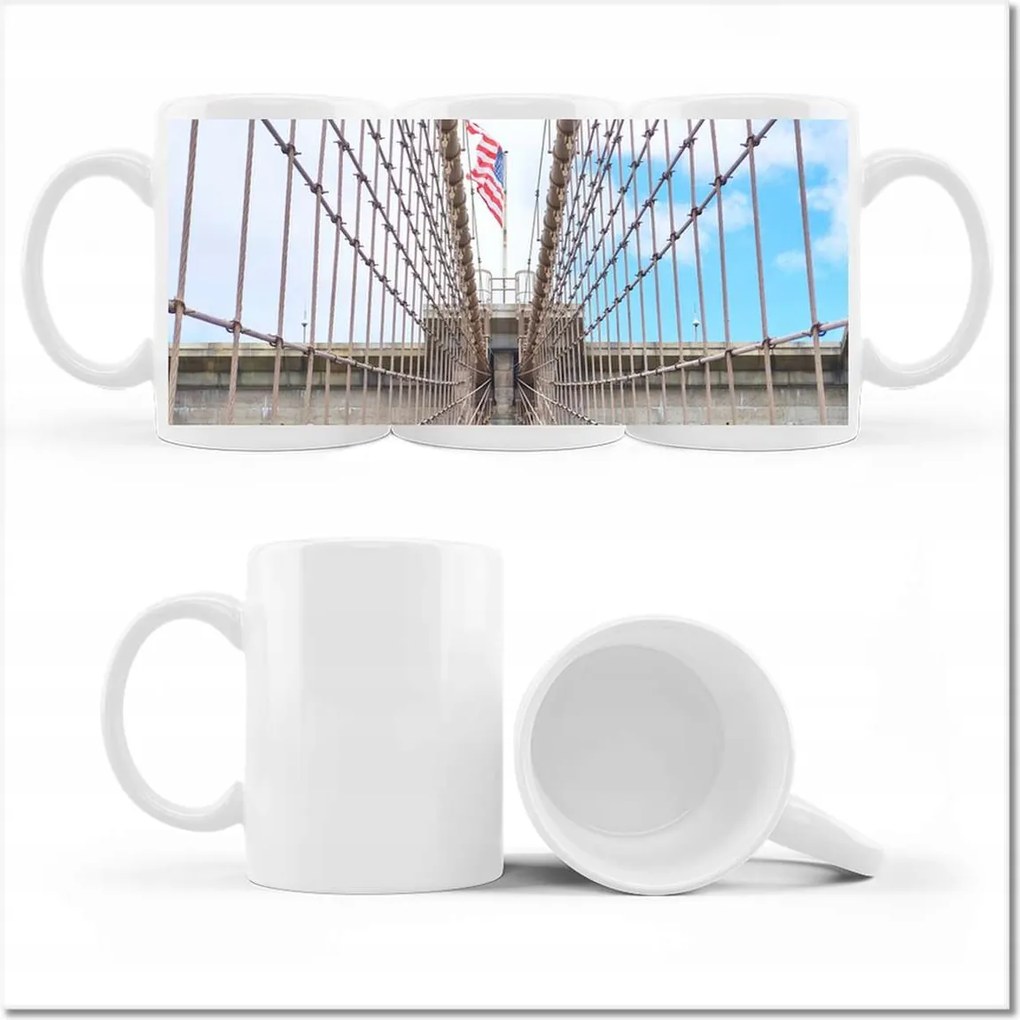 Fotó bögre Híd Építészet Tájkép