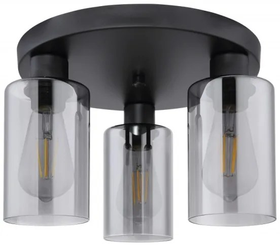 Globo 15465-3D - Mennyezeti lámpa HADERA 3xE27/60W/230V