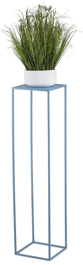 Virágállvány 100x24 cm kék