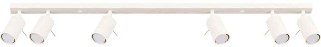 Sollux SL.1499 - Spotlámpa RING 6xGU10/10W/230V krémes