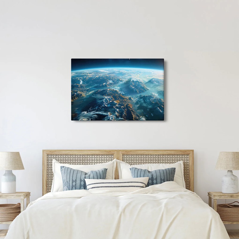 Kép - Kilátás az űrből (90x60 cm)
