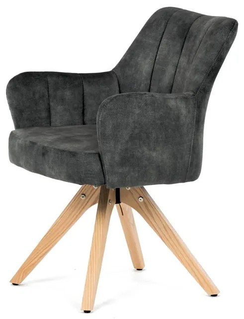 Zöld Bársony Étkezőszék. HC-D7188 GRN4