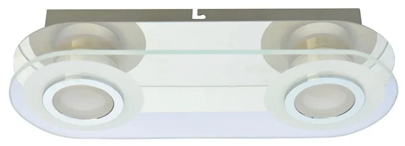 Italux FLAVIO MD14088-02 CH Süllyesztett mennyezeti lámpa 2x5,5W/LED