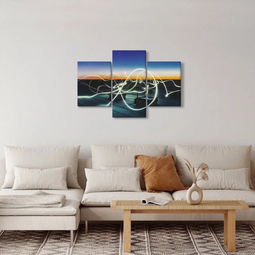Kép - kilátás az égre a tetőről (90x60 cm)