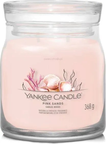 Pink Sands Yankee Candle közepes gyertya