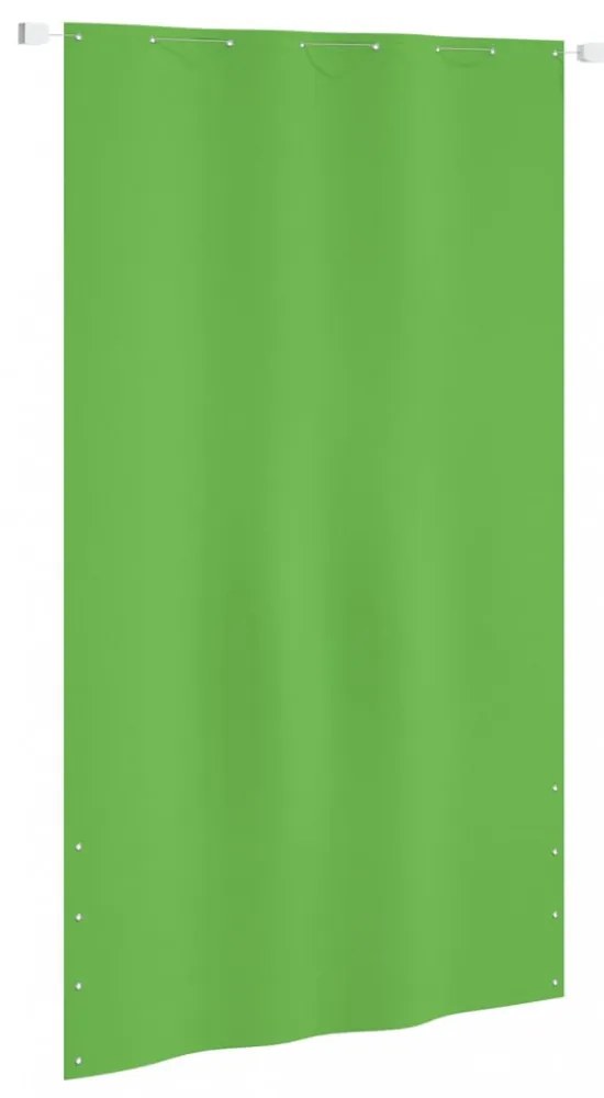világoszöld oxford-szövet erkélyparaván 140 x 240 cm