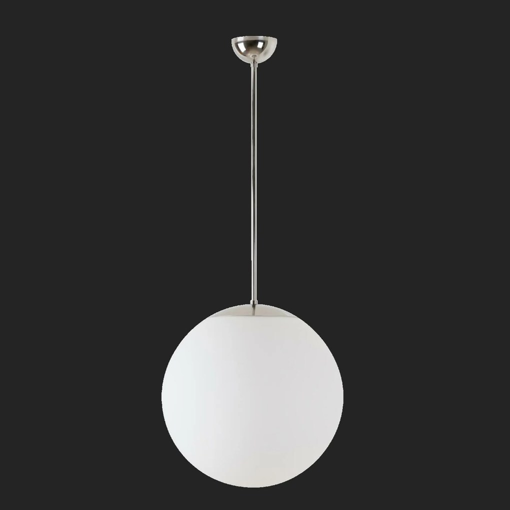 Osmont 60107 Adria P3 függesztett üveglámpa polírozott rozsdamentes acél fehér IP40 3