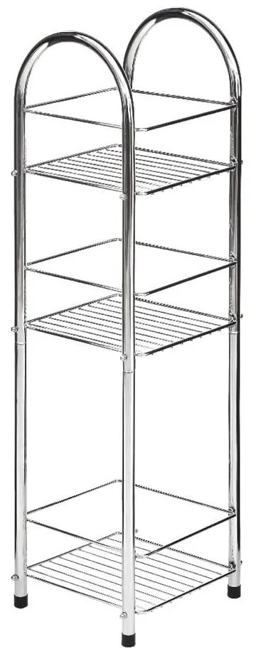 Szürke fürdőszobai polcos állvány 22x81 cm – Premier Housewares
