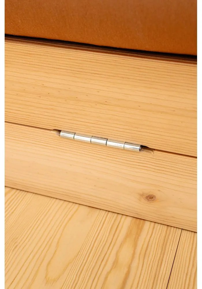 Sötétkék kinyitható kanapé 145 cm Flip – Karup Design