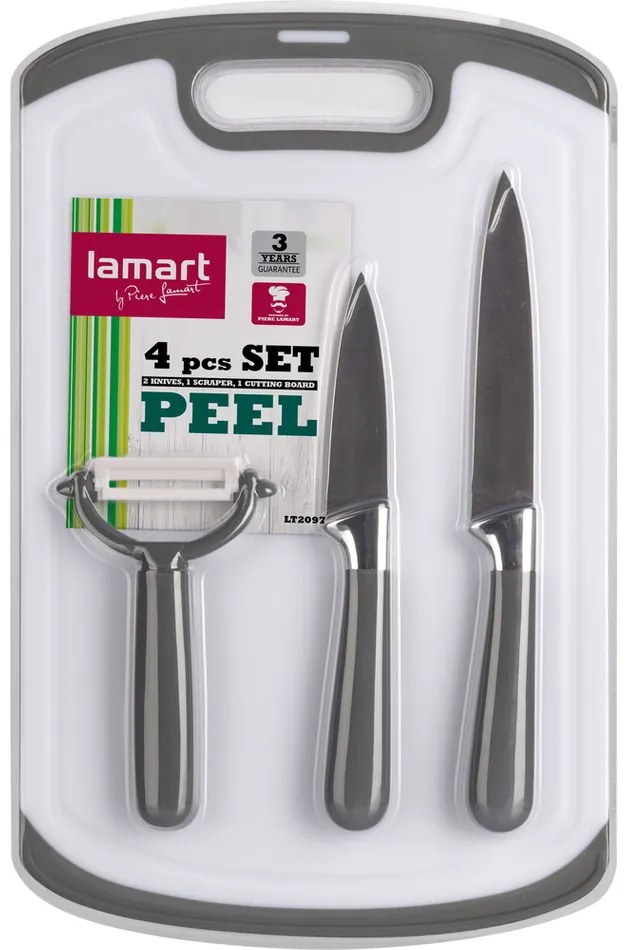 Lamart LT2097 4 részes konyhaieszköz-készlet Peel