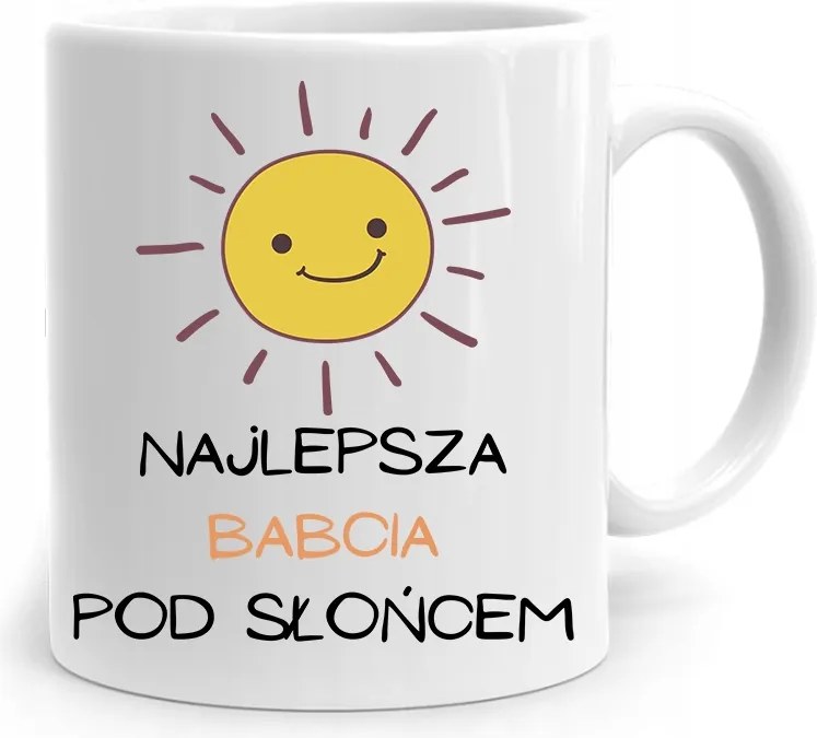 Nagymama Bögre Születésnapra A Legjobb A Nap Alatt fényképes nyomtatással