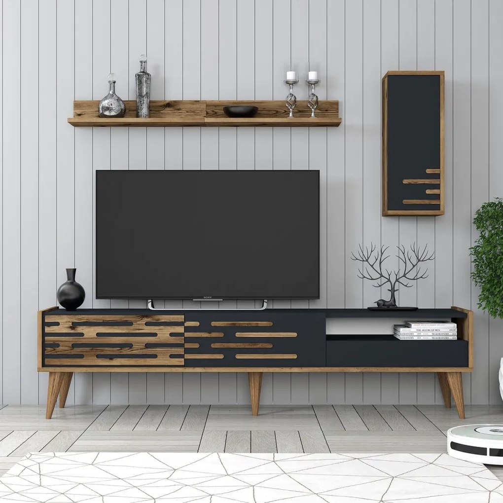 Valensiya - Walnut, Anthracite