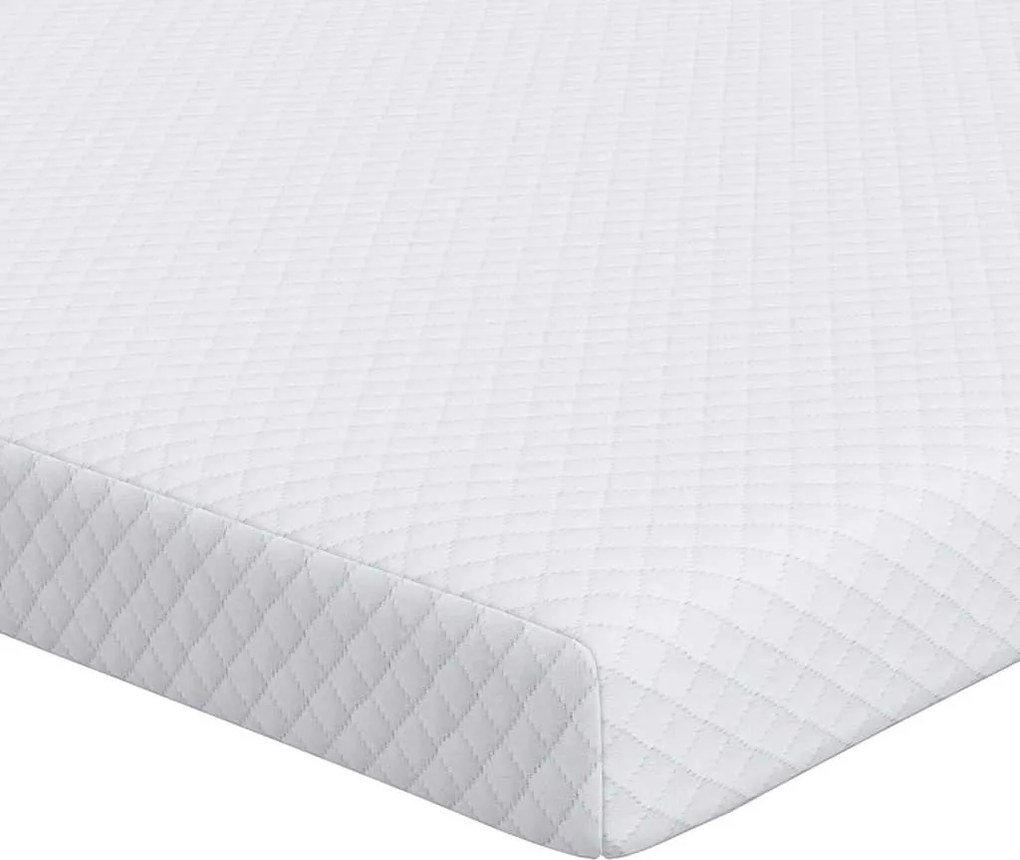 vidaXL Matrac topper Fehér 70 x 200 cm Jacquard Szövet