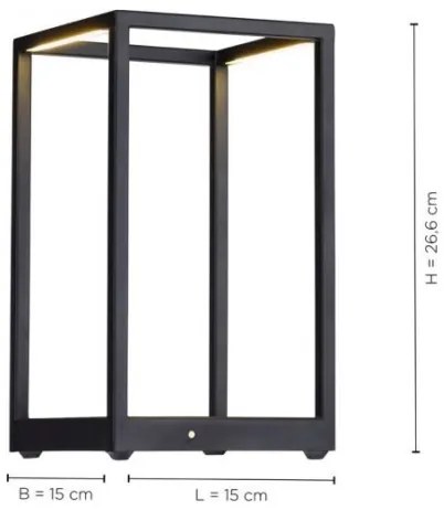 Paul Neuhaus 4401-18 - LED Dimmelhető asztali lámpa CONTURA 2xLED/2,2W/230V