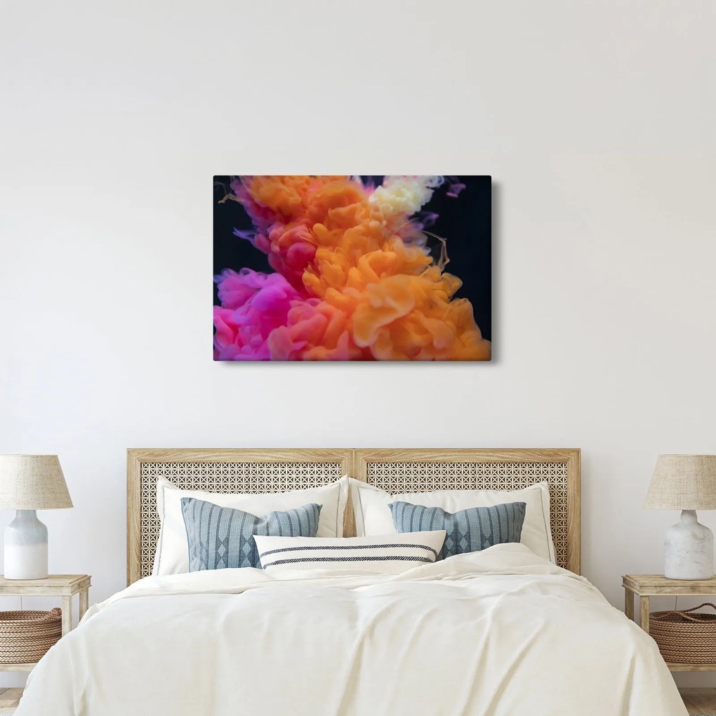 Absztrakciós kép (90x60 cm)