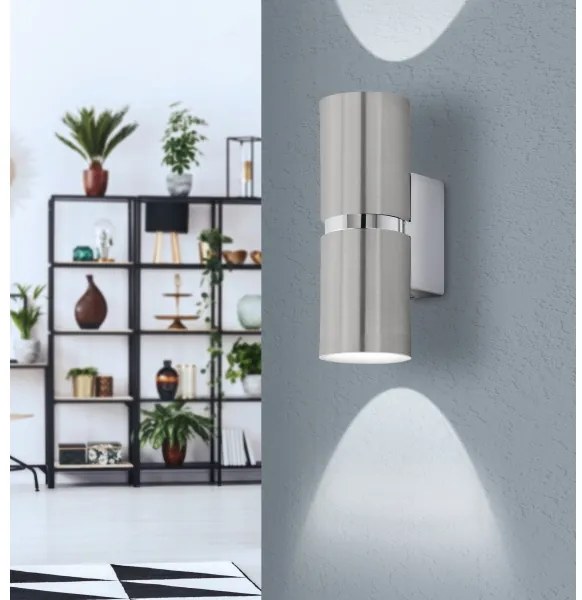 Eglo 96261 - LED Fali lámpa PASSA 2xGU10/3.3W/230V kerek