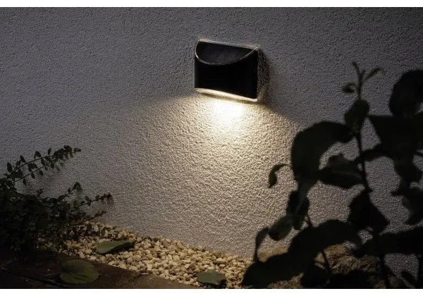 Paulmann 94233 - LED/0,05W IP44 Napelemes fali lámpa ELLIOT 1,2V