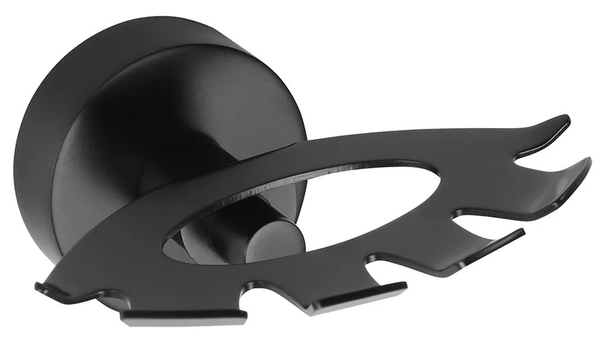 SAPHO XB901 X-Round Black fogkefétartó, fekete