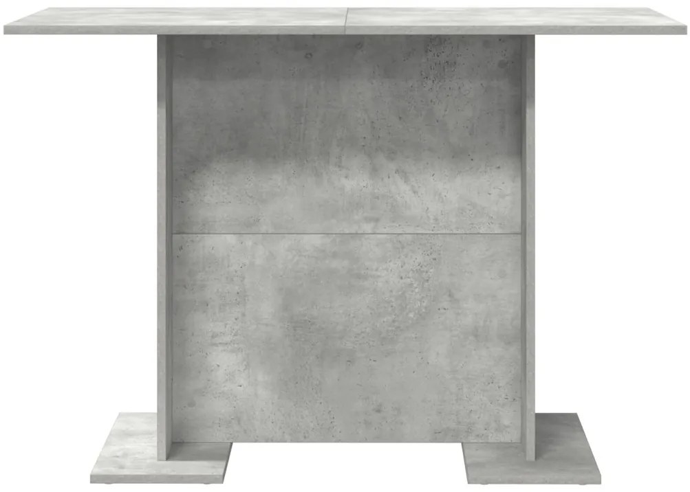 Beton Szürke Étkezőasztal 110x60x75 cm Mérnöki Fa