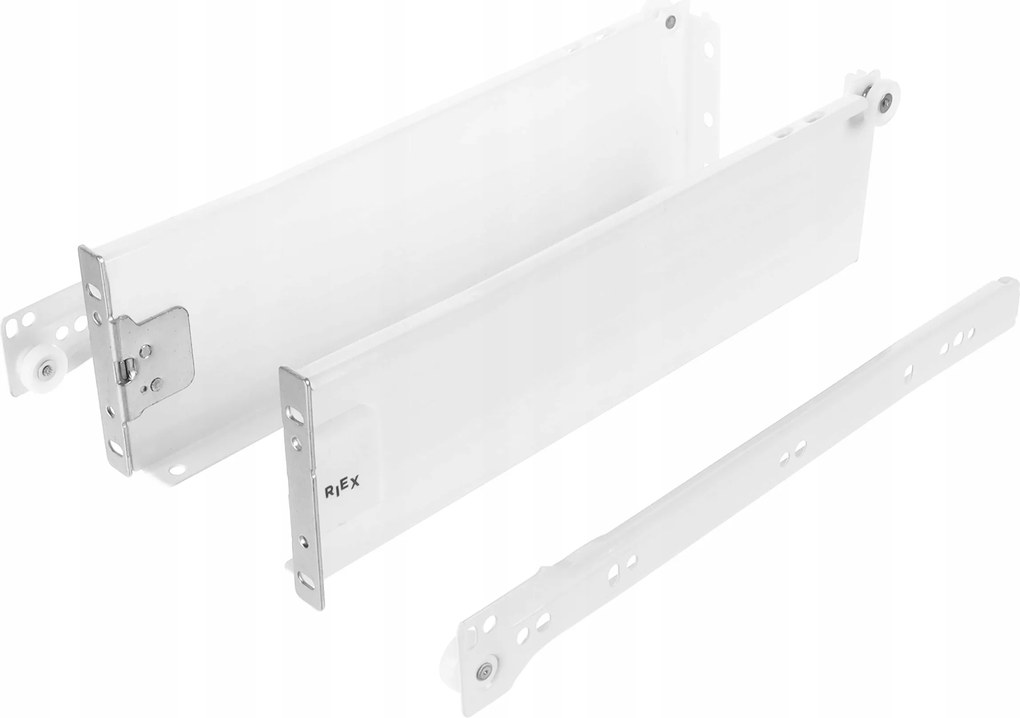 Konyhai fiók fém doboz fiókhoz 86/300 mm teherbírás 25 kg fehér H86