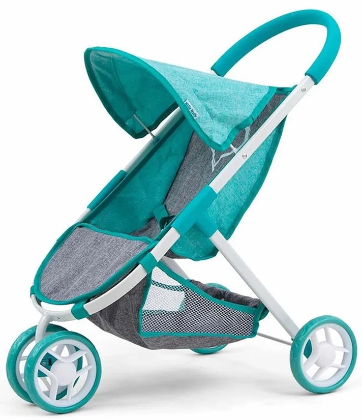 Milly Mally Susie Prestige Baby Golf babakocsibabáknak, türkizkék színben