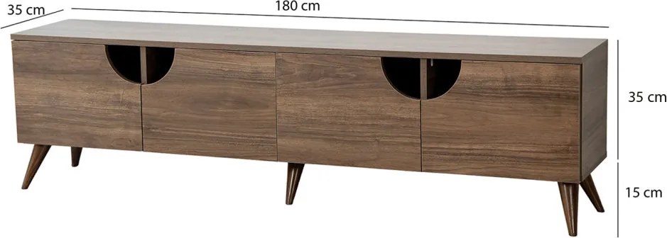 Grotte TV-állvány, 180 cm