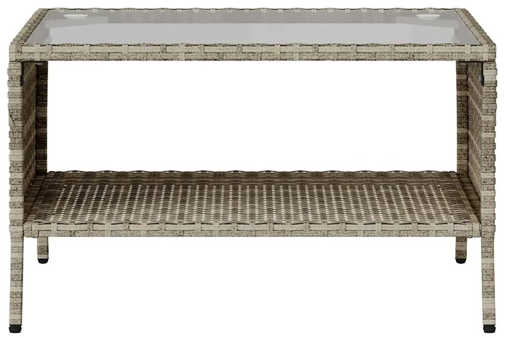 2 személyes polyrattan kerti kanapé asztallal&amp;párnával