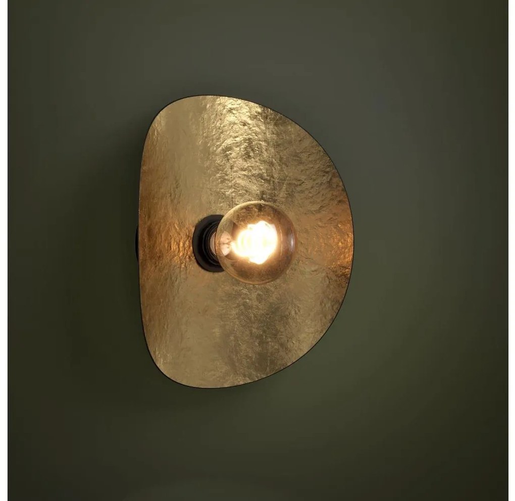 Eglo 390394 - Fali lámpa SACEDA 1xE27/40W/230V fekete/arany