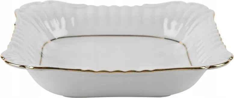 Saláta tálaló 19,5cm Iwona B014 Arany vonal