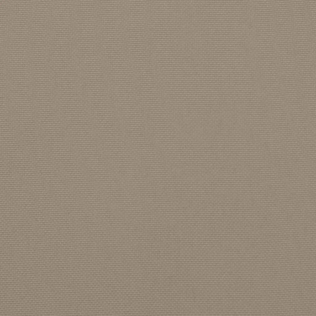 6 db tópszínű oxford szövet kerti székpárna 40x40x4 cm