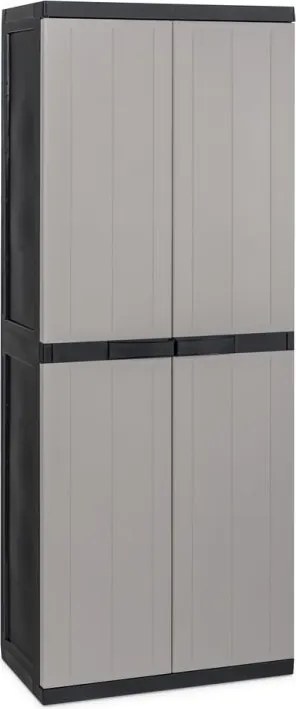 Magas műanyag szekrény BIOS MIDI szürke