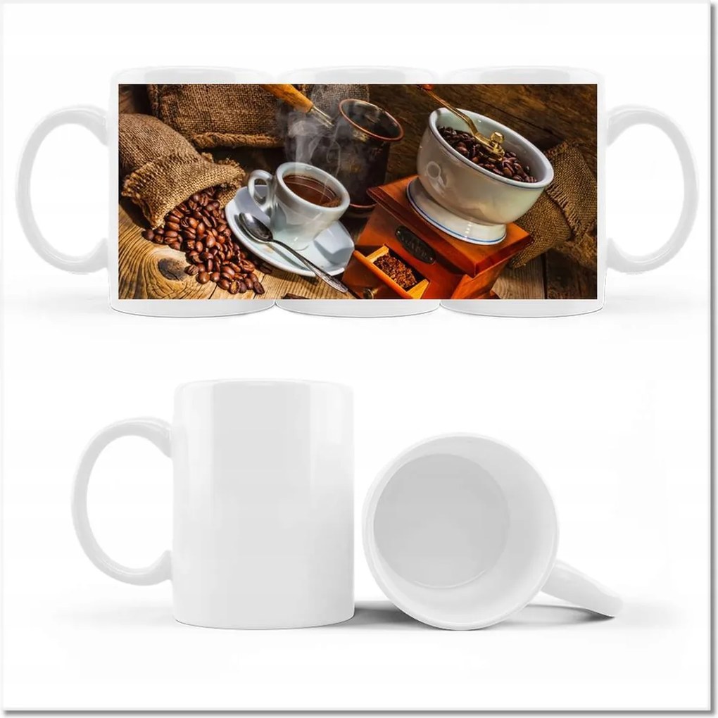 Nyomott mintás bögre Ízletes kávé Csokoládé