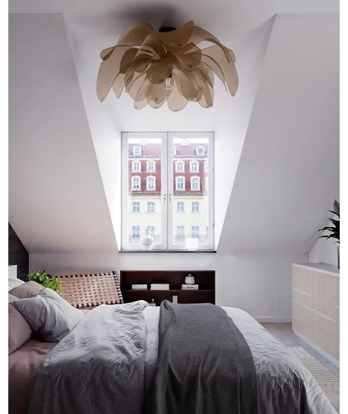 ByRydens 4202430-5507 - Felületre szerelhető csillár LOU LOU 1xE27/8W/230V bézs