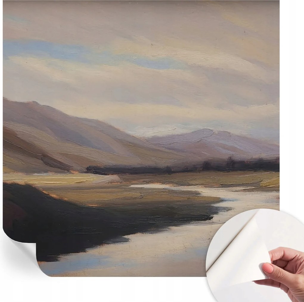 Öntapadós Stílusos Dekoratív Fotótapéta Természetes nyugalom 250x250 cm